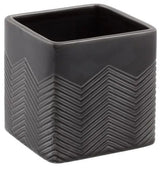 Cult Design Kub Fishbone skål asfalt