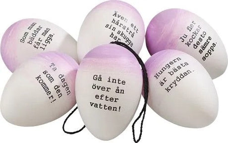 Cult Design Ordspråksägg Viol