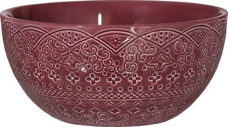 Cult Design Orient skål M vinröd