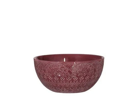 Cult Design Orient skål M vinröd