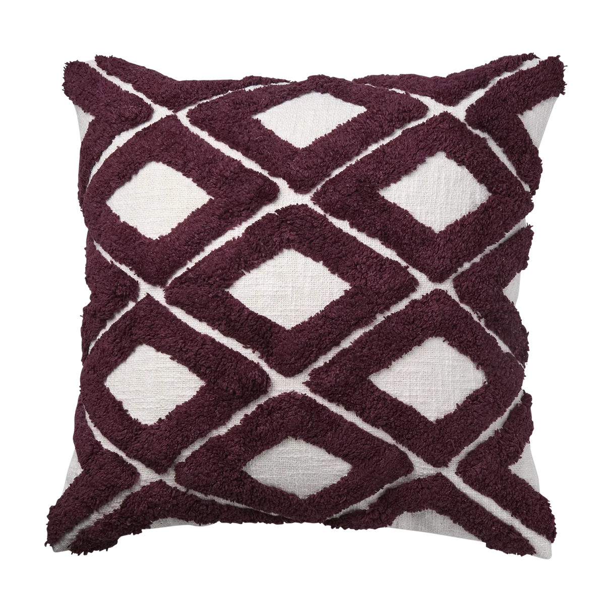 Affari of Sweden FLORIAN Kuddfodral, Burgundy/elfenben 2st
