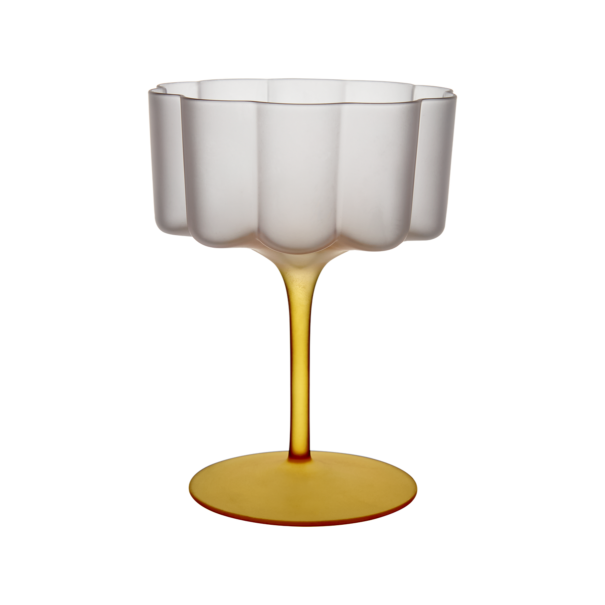 Affari of Sweden LILLIE Cocktail/dessertglas Gul 4-pack