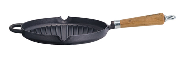 Ronneby Bruk Grillpanna rund, hällpipar, Exclusive Line