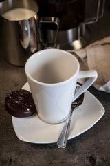 Exxent Kaffefat Ø 14 cm Aten, trekant 6-pack