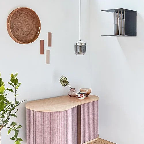 Umage Acorn smoked steel Ø 14 x 16 cm