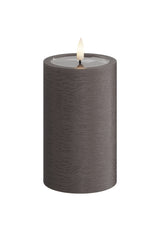 Unique Candles Unique LED Blockljus Mocca 7,5x12,5 cm