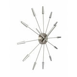 NeXtime Plug Inn Väggklocka 58 cm Silver