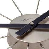NeXtime Plug Inn Väggklocka 58 cm Svart