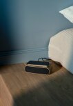 KREAFUNK Wakie Väckarklocka Wake-Up light & Qi Ivory Sand