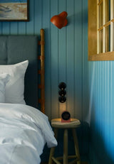 KREAFUNK Ivy Väckarklocka Wake-up light Sömnljud Bluetooth Terracotta