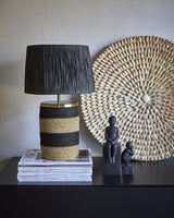 Affari of Sweden LANDO Bordslampa, Svart/natur
