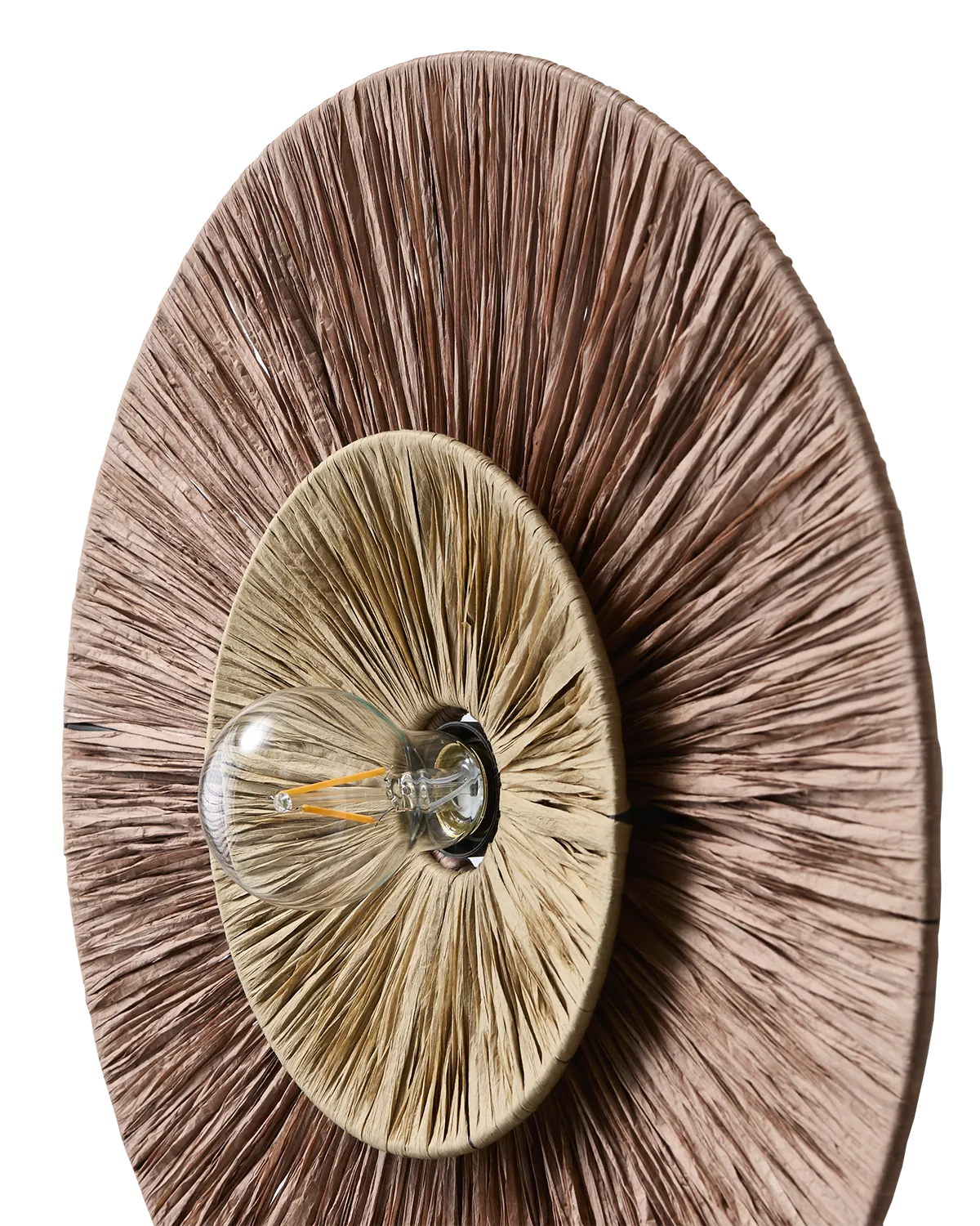 Affari of Sweden LANDO Vägglampa, Brun/natur