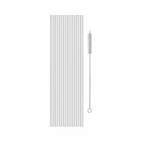 Koziol CHEERS Sugrör 27cm Set/8 inkl borste