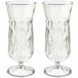 Koziol Club No. 17 Drinkglas Plast 400 ml Crystal Clear 2-pack