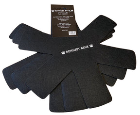 Ronneby Bruk Stekpanneskydd 3-pack, svart m tryck