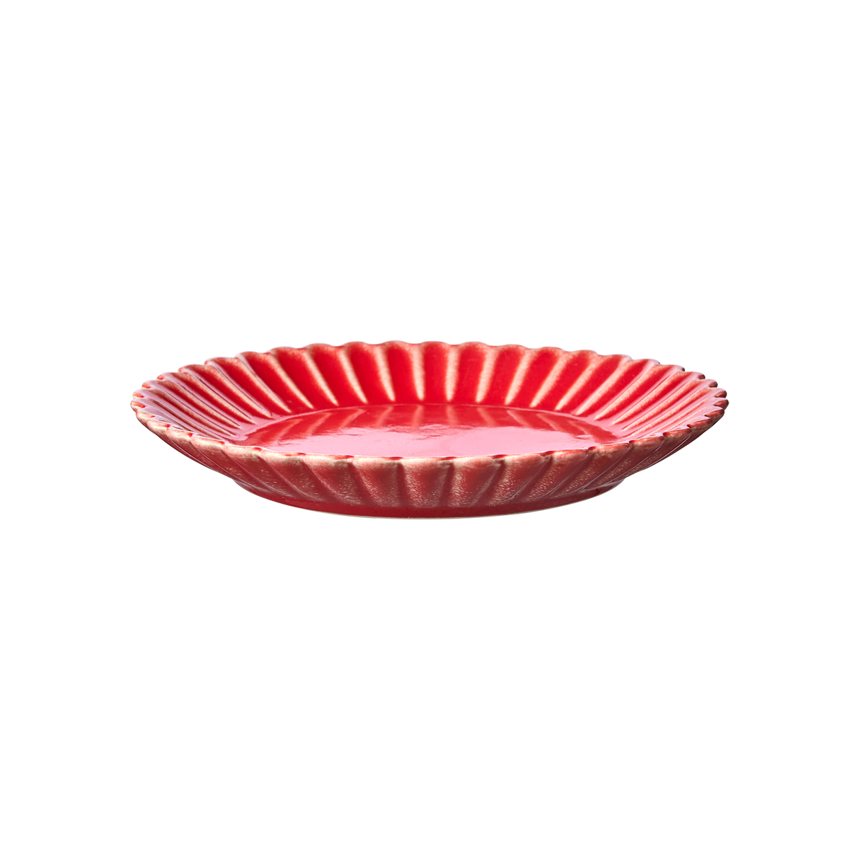Affari of Sweden HULDA Tallrik 19 cm Korallröd 4-pack