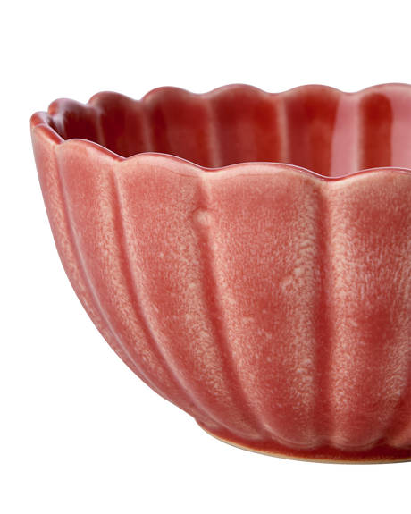 Affari of Sweden HULDA Skål 15 cm Korallröd 4-pack
