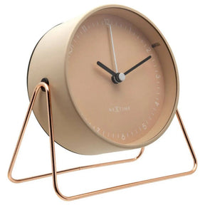 NeXtime Berlin Bordsklocka 14 cm Rosa