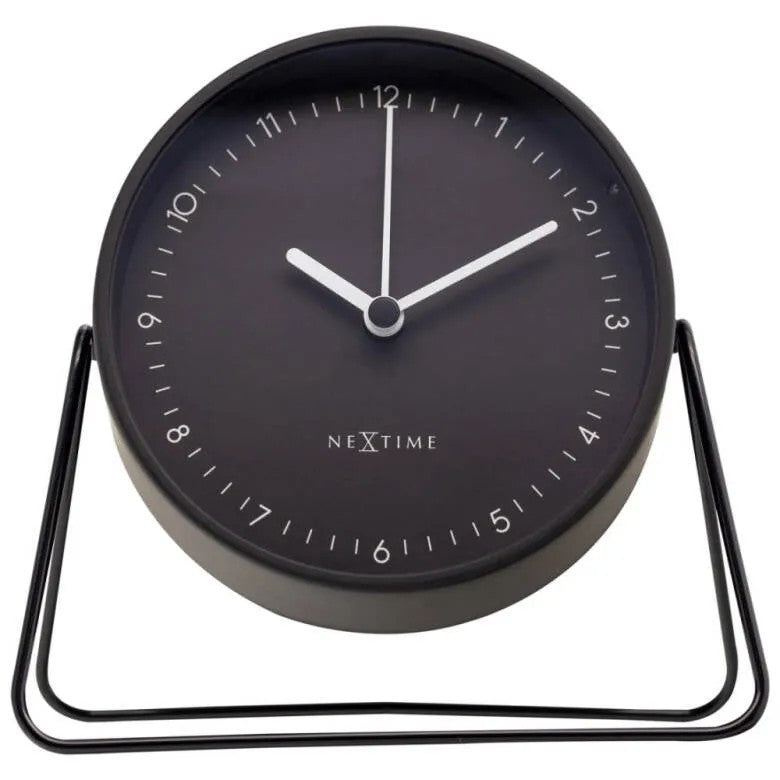 NeXtime Berlin Bordsklocka 14 cm Svart