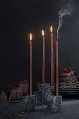 Cult Design Marmo Ljusstake Asfalt
