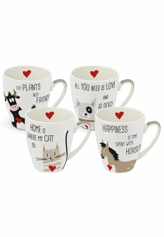 Paperproducts Design With Friends Mugg 35 cl 4-pack