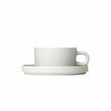 BLOMUS Pilar Tekoppar med fat 200ml Moonbeam 2-pack