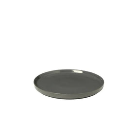 BLOMUS Pilar Desserttallrik Glaserad Keramik Ø20 cm Pewter