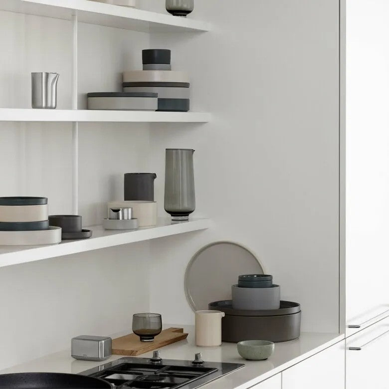 BLOMUS Pilar Tallrik Ø10 cm Glaserad Keramik Moonbeam