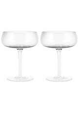 BLOMUS Belo Champagnekupa 20 cl 2-pack Clear