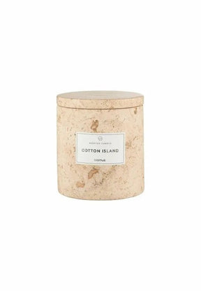 BLOMUS Frabli Doftljus L 10 cm Cotton Island Travertin