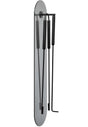BLOMUS Ashi Kaminverktyg Vägg 86 cm Svart 3 Delar