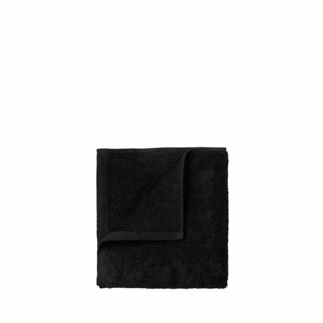 BLOMUS RIVA Gästhandduk 4-pack 30x30 cm Svart