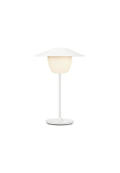 BLOMUS Ani Mini LED-lampa 21,5 cm Vit