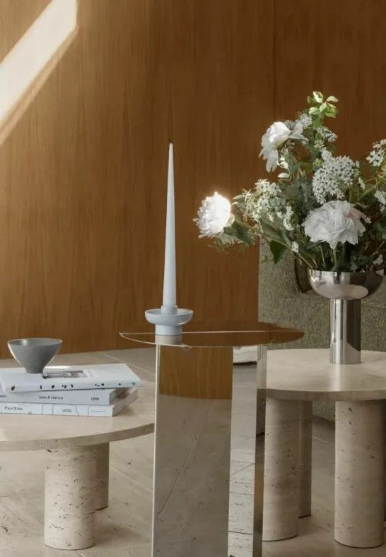BLOMUS Vela Ljusstake S 9 cm Moonbeam