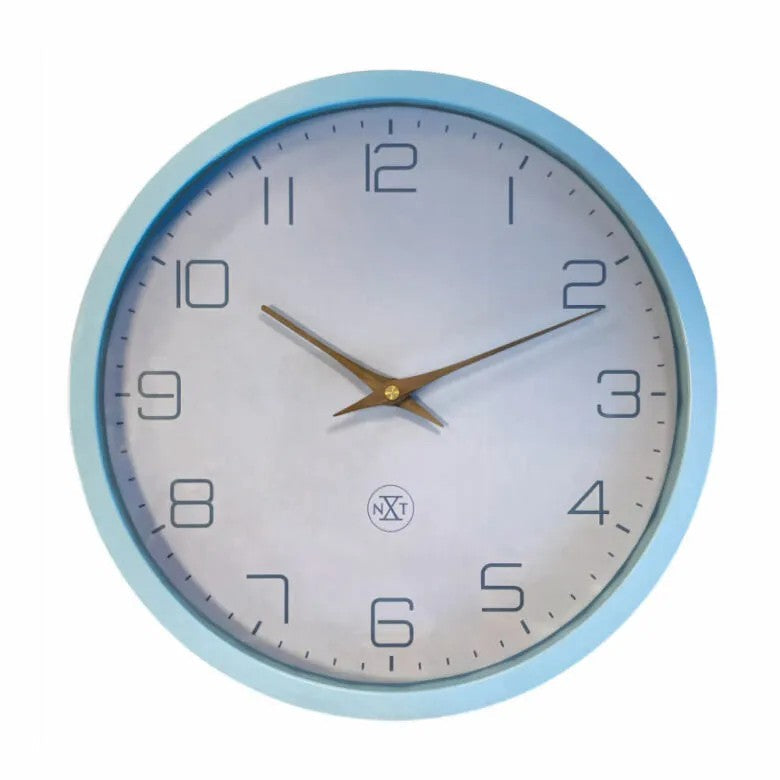 NeXtime nXt Eco Väggklocka 30 cm Blå