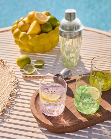 Affari of Sweden COCKTAIL Glas 30 cl Klar/Rosa 4-pack