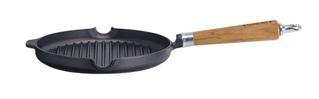 Ronneby Bruk Grillpanna rund, hällpipar, Exclusive Line