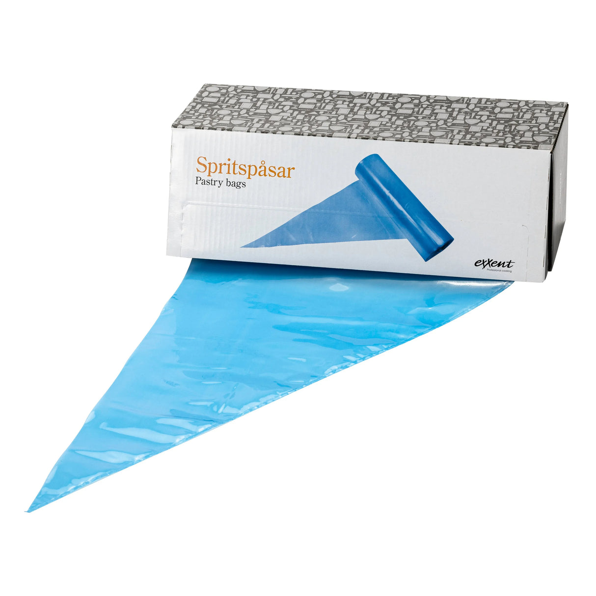 Exxent Spritspåse 53 cm, engångs 30-pack