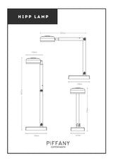 Mr.Wattson HIPP LED Table Lamp - Fashion Black