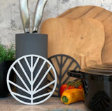 Collection By Happynest Peace Silikonunderlägg Moongrey