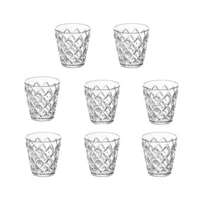 Koziol Crystal S Dricksglas 25 cl Crystal Clear 8-pack