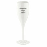 Koziol Cheers No.1 Champagneglas 10 cl Champagne Is The Answer 6-pack