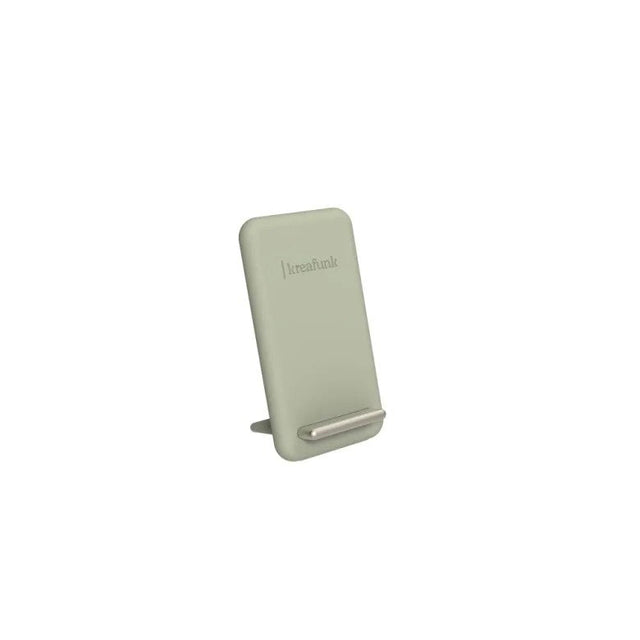 Kreafunk reCHARGE Trådlöst Laddningsställ 15W Dusty Olive