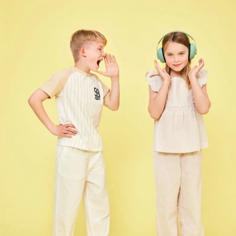 Kreafunk Hush Hörselskydd För Barn Dusty Green