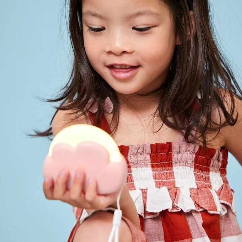 Kreafunk Cloudy Kids LED-Lampa Trådlös Dusty Rose