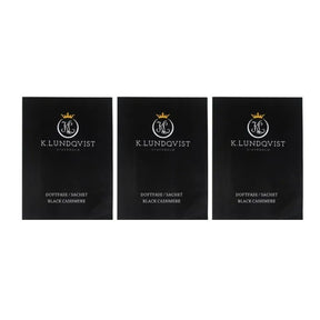 K. Lundqvist Stockholm K. Lundqvist Doftpåse Black Cashmere 3-pack
