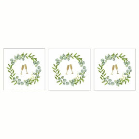 Paperproducts Design Champagne Servett 33x33 cm 3 st 20-pack