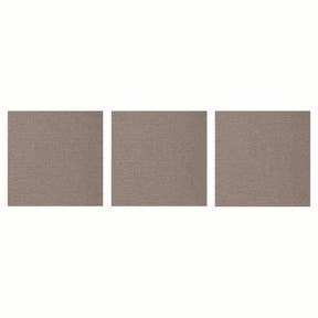 Paperproducts Design Canvas Emb. Servett 33x33 cm Chocolate 3 st 15-pack