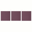 Paperproducts Design Canvas Emb. Servett 33x33 cm Muave 3 st 15-pack
