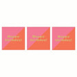 Paperproducts Design Happy Birthday by Art Card Servett 33x33 cm 3 st 20-pack